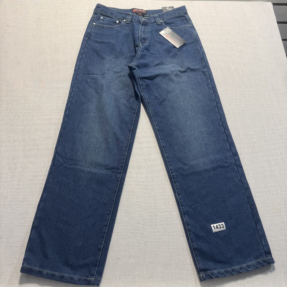 Northpoint‎ Authentic Apparel Jeans Boy's Sz 20H Blue Brand New